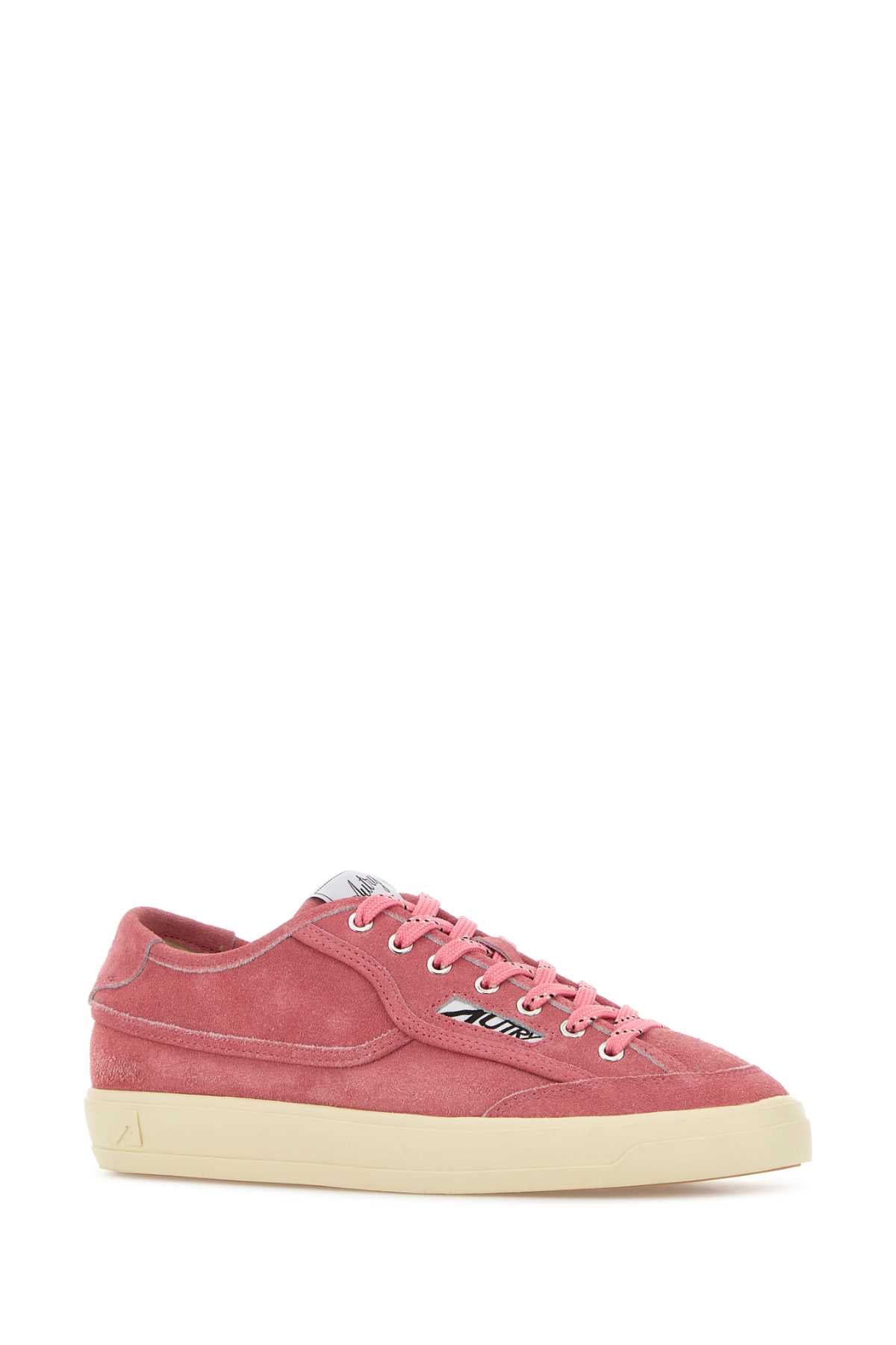 WINDSCAPE LOW WOM KQ05 SUEDE/SUGAR STRAWBERRY SNEAKERS