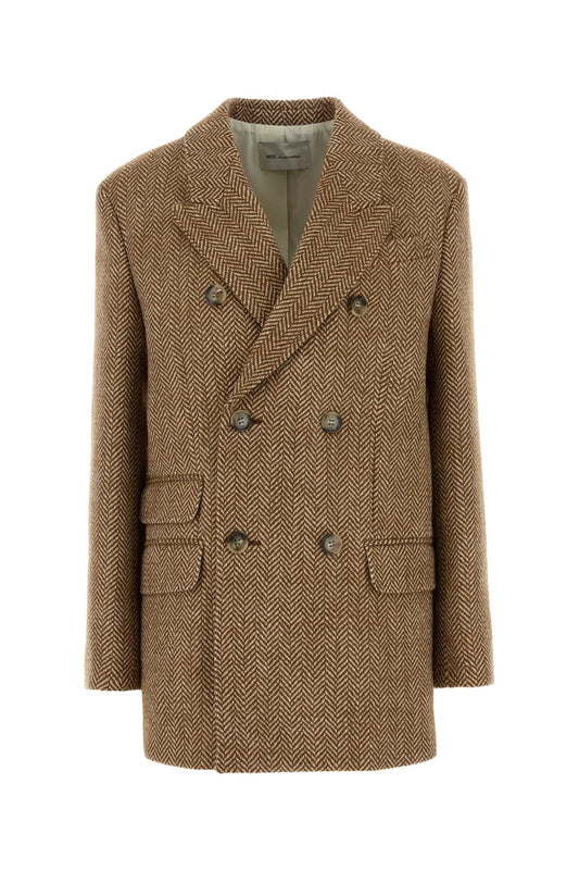 DOUBLEBREASTEDLARGEBLAZER BLAZERS AND VESTS