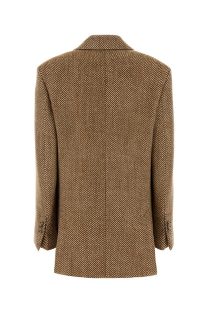 DOUBLEBREASTEDLARGEBLAZER BLAZERS AND VESTS