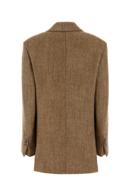 DOUBLEBREASTEDLARGEBLAZER BLAZERS AND VESTS