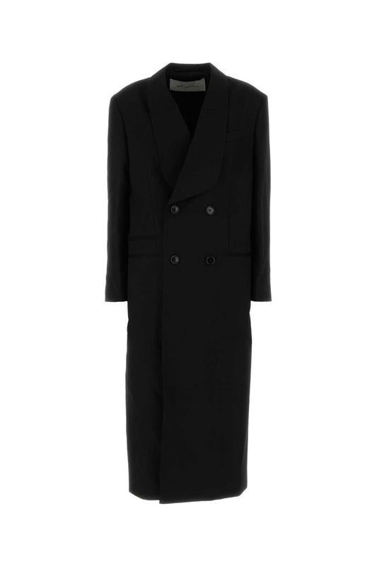 LARGEDOUBLEBREASTEDSHAWLCOLLARCOAT COATS