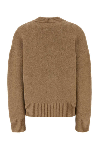 QUOTA-VNECKCARDIGANWITHAMIDECOEUR KNITWEARS