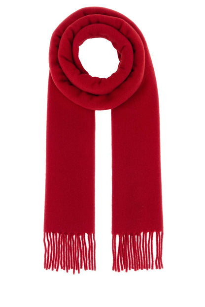 QUOTA-WOOLSCARFWITHAMIDECOEUREMBROIDERY SCARFS AND FOULARDS