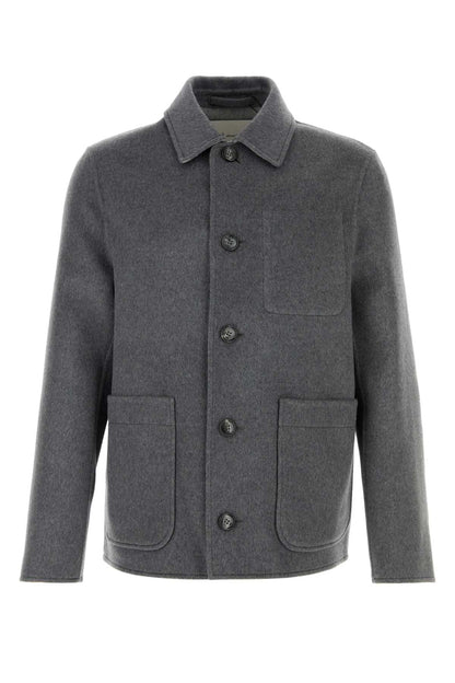 BOXYBUTTONEDJACKET BLAZERS AND VESTS