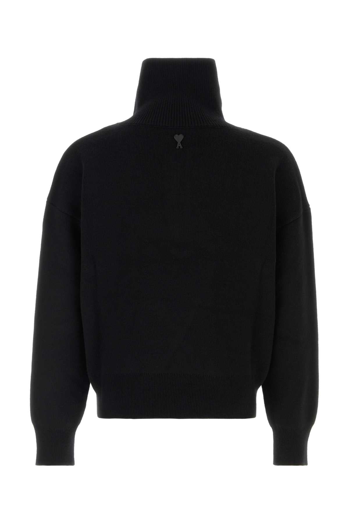 HIGHBUTTONEDCOLLARSWEATER KNITWEARS