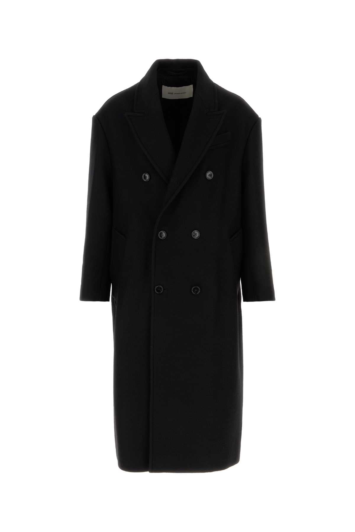 DOUBLEBREASTEDLONGCOZYCOAT COATS