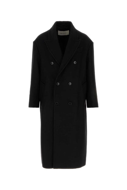 DOUBLEBREASTEDLONGCOZYCOAT COATS