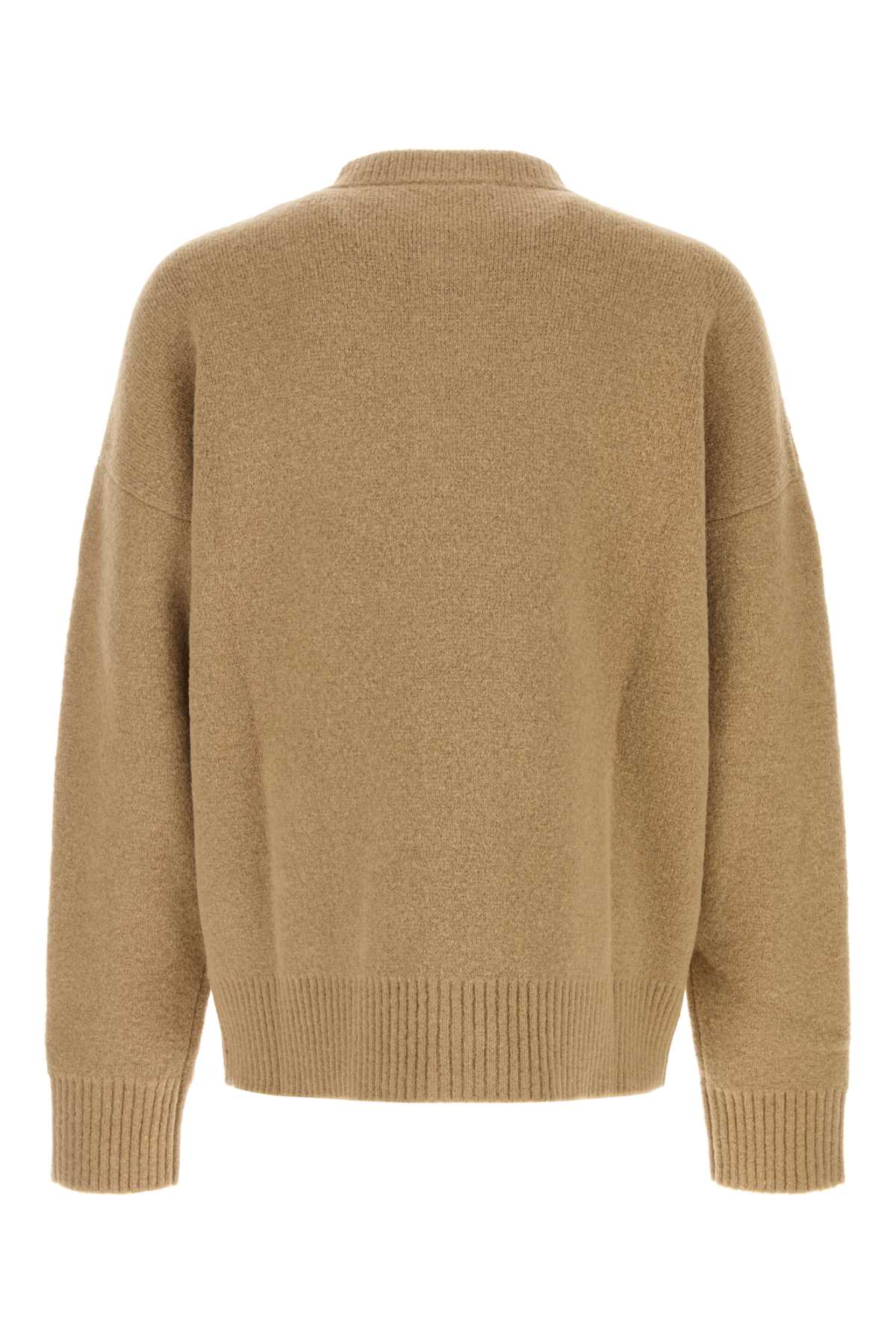 QUOTA-CREWNECKCARDIGANWITHAMIDECOEUR KNITWEARS