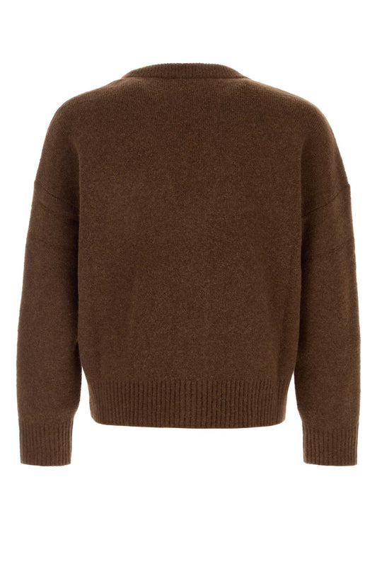 QUOTA-VNECKCARDIGANWITHAMIDECOEUR KNITWEARS
