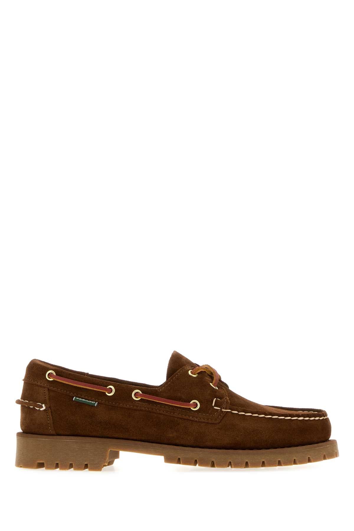MOCASSINO DA BARCA IN SUEDE ALLACCATO LOAFERS