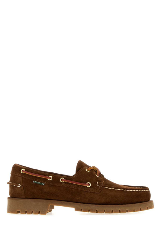 MOCASSINO DA BARCA IN SUEDE ALLACCATO LOAFERS