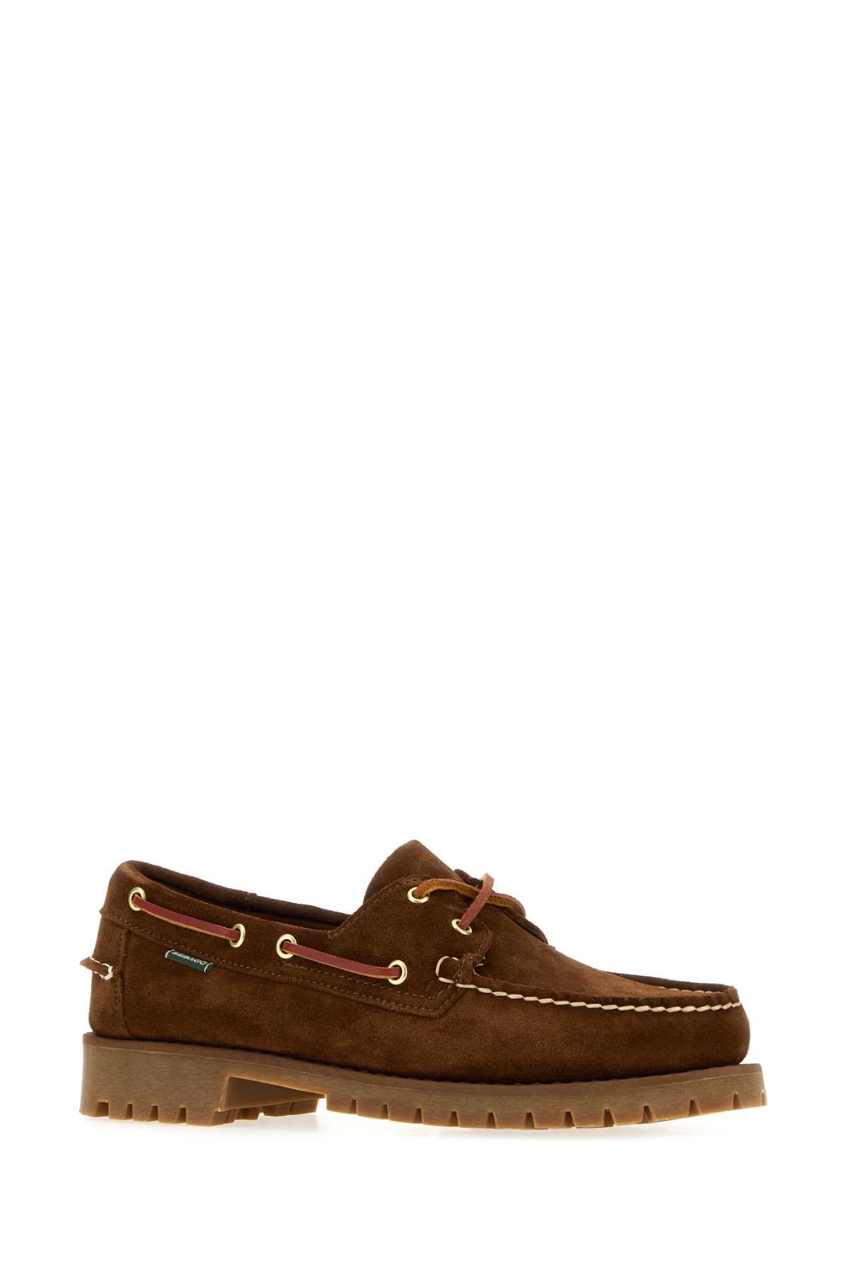 MOCASSINO DA BARCA IN SUEDE ALLACCATO LOAFERS