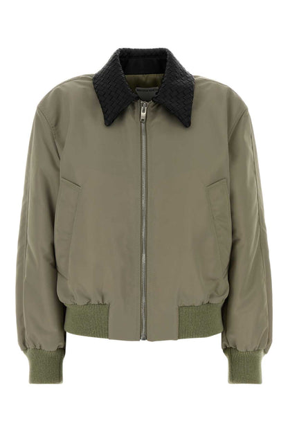 BOMBER BLOUSON COLLO INTRECCIO JACKETS