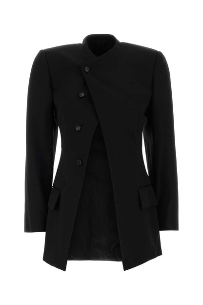 GIACCA SFILATA SENZA COLLO BLAZERS AND VESTS
