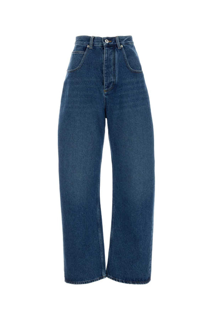 DENIM WIDE LEG CLASSICO BLU CHIARO TAG DIETRO STAM JEANS