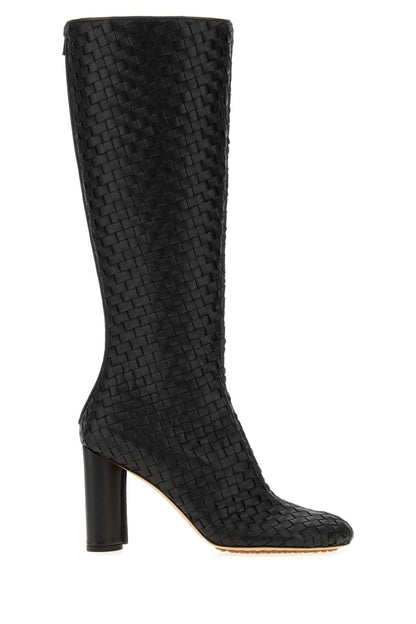CHERRY HIGH BOOT H9 INTRECCIATO ZIP BACK BOOTS