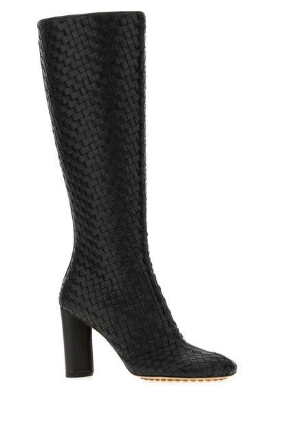 CHERRY HIGH BOOT H9 INTRECCIATO ZIP BACK BOOTS
