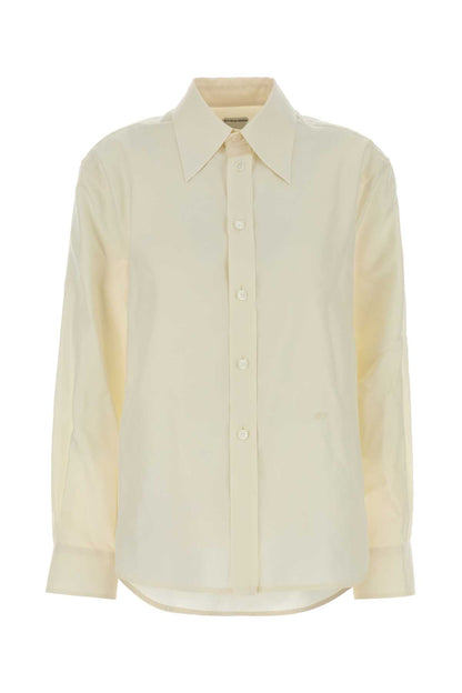 CLASSIC SHIRT SILK WITH LOGO SHIRTS