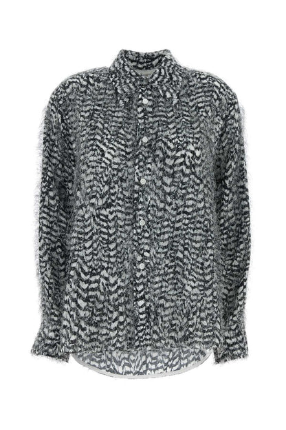 FIL COUPE FEATHERS BLOUSE BLAZERS AND VESTS
