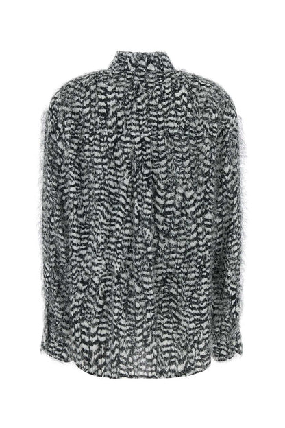 FIL COUPE FEATHERS BLOUSE BLAZERS AND VESTS