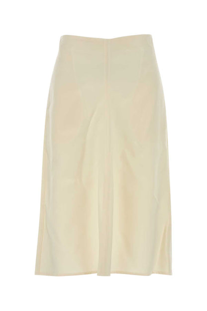 GONNA MIDI LISCIA SPACCO DIETRO SKIRTS