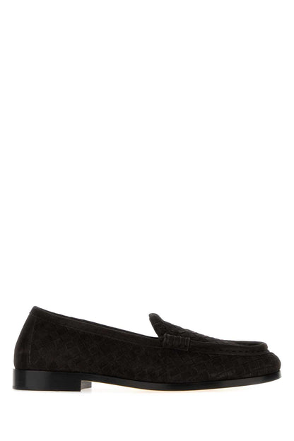 SILENZIO LOAFER INTRECCIO SUEDE LOAFERS