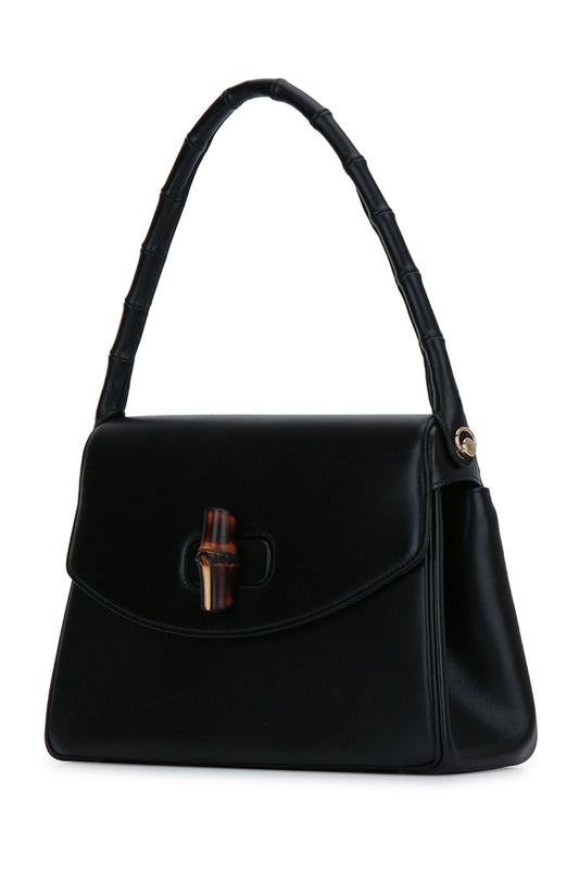 BAMBOO TOP HANDLE HANDBAGS