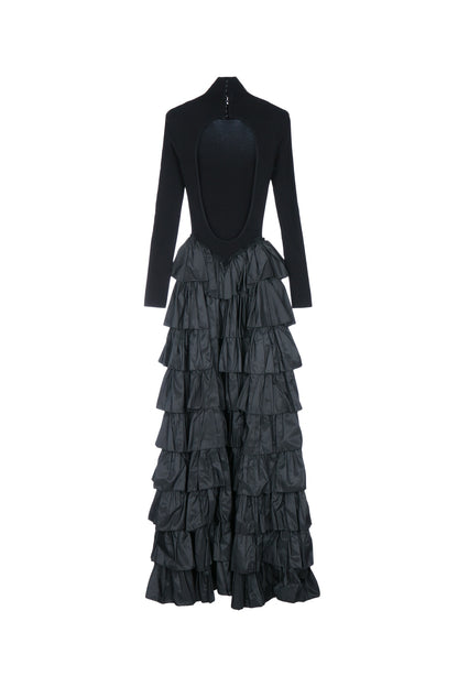 ABITO LUNGO CON BALZE DRESSES