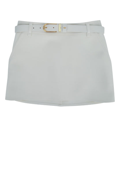 GONNA MINI CON CINTURA SKIRTS