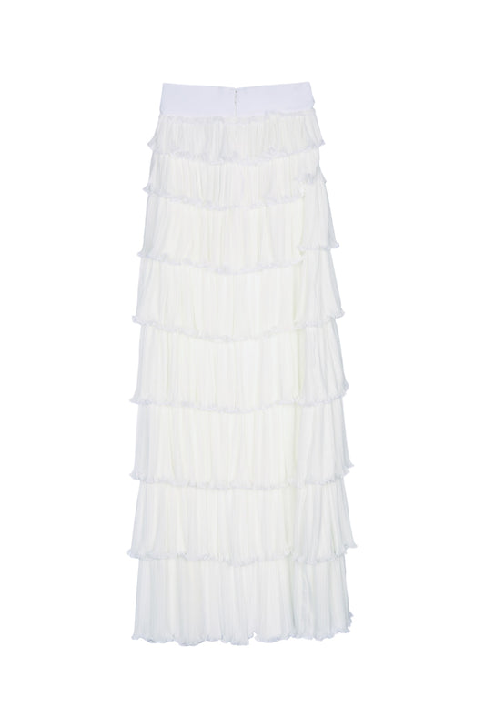 GONNA LUNGA BALZE SKIRTS