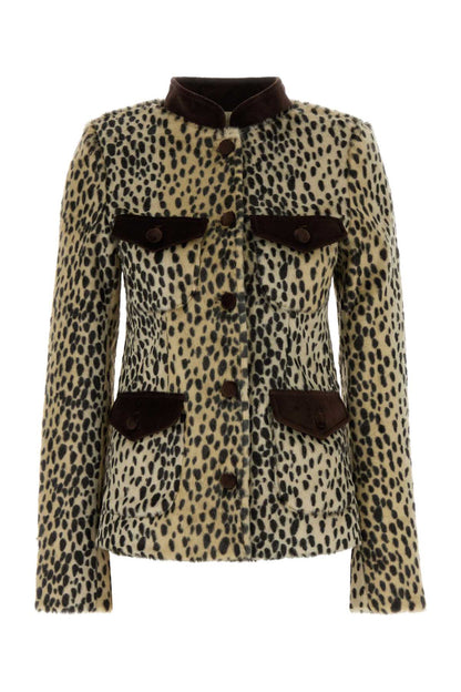 Carol' Faux-Fur Jacket BLAZERS AND VESTS