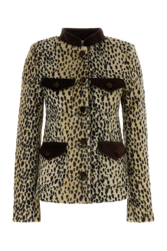 Carol' Faux-Fur Jacket BLAZERS AND VESTS
