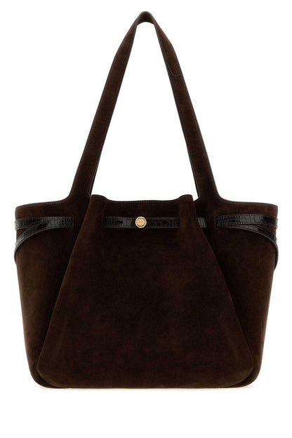 ROMY GRANDE MARRONE HANDBAGS