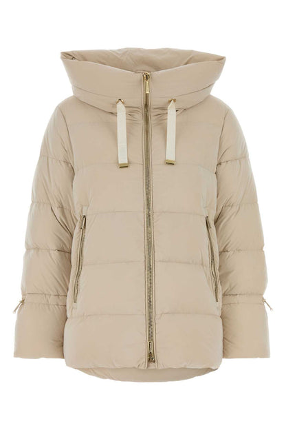 PIUMINO ELASTICO MANICA E CAPPUCCIO DOWN JACKETS