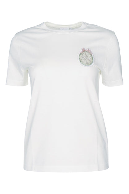 TEE MEDAILLON PERLINE BEADS T-SHIRTS