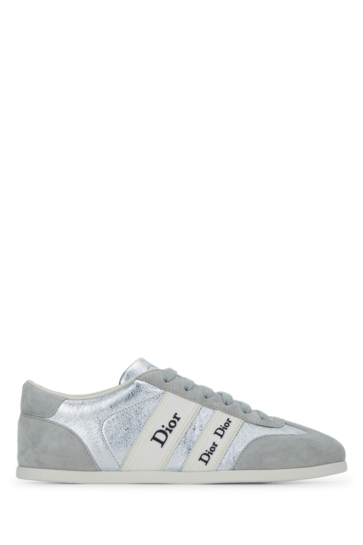 SNEAKER FONDO CASSETTA NERO  TOMAIA SILVER SNEAKERS