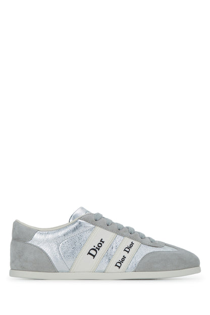 SNEAKER FONDO CASSETTA NERO  TOMAIA SILVER SNEAKERS
