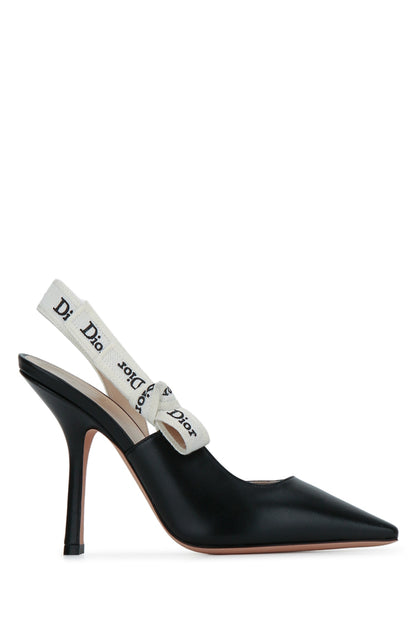 JADIOR NERO PELLE PUMPS