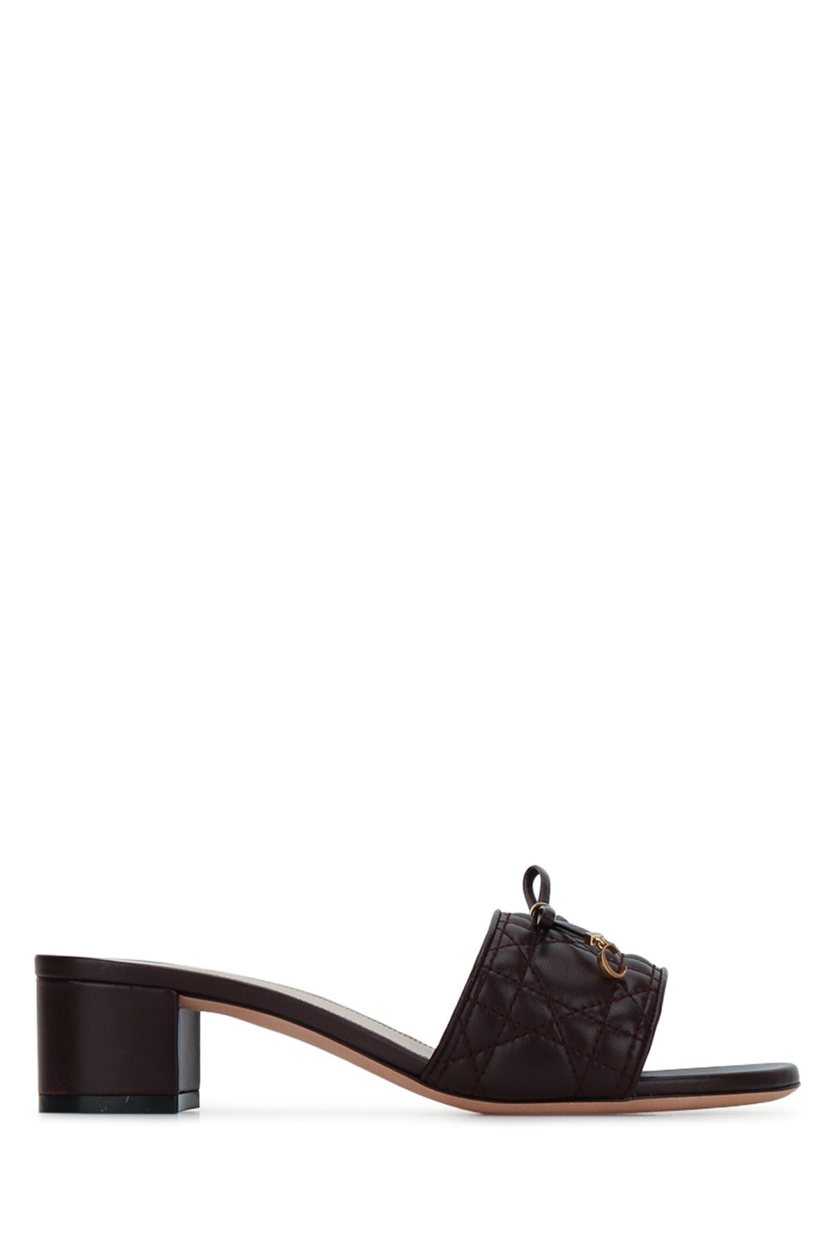 SANDALO CANNAGE BORDEAUX TACCO SANDALS