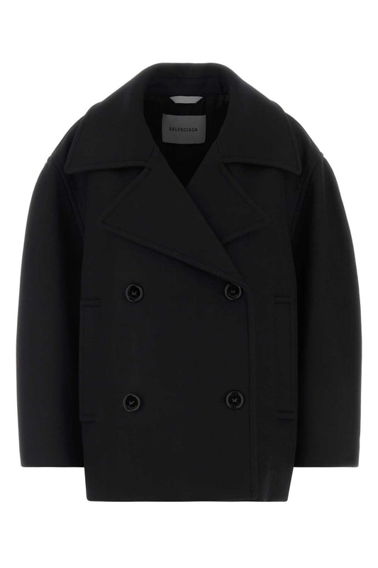 Short Cocoon Coat COATS