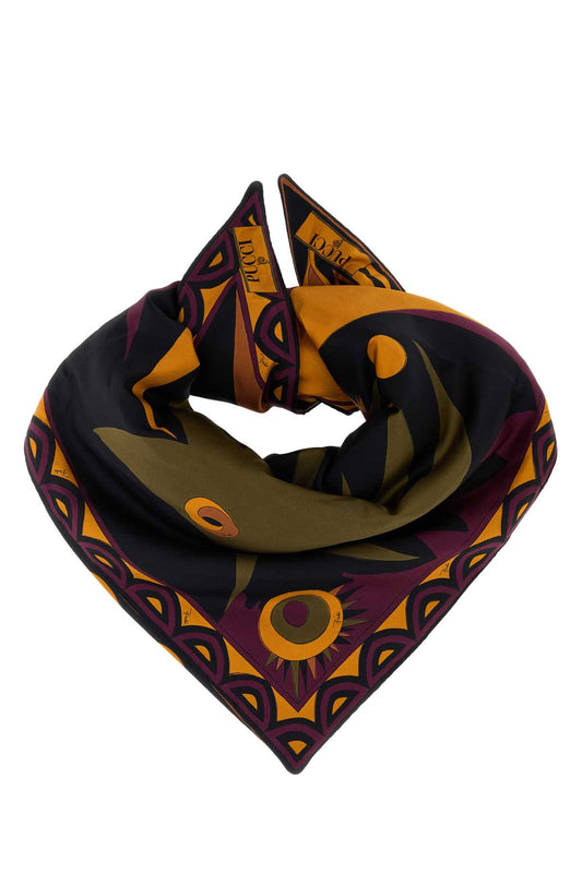 TRIANGOLO IMBOTTITO - SILK TWILL SCARFS AND FOULARDS