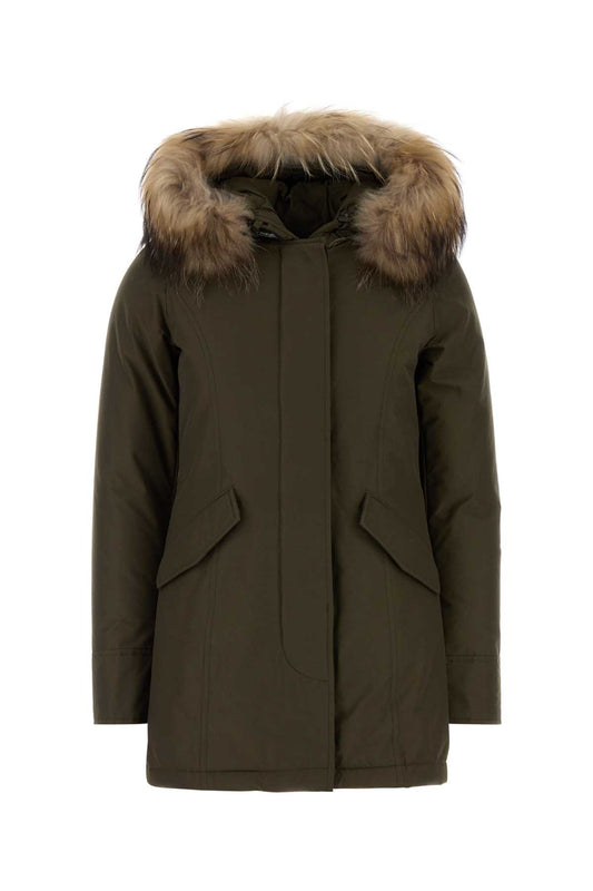 ARCTIC RACCOON PARKA DOWN JACKETS