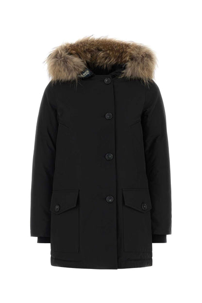 ARCTIC DETACHABLE FUR PARKA DOWN JACKETS