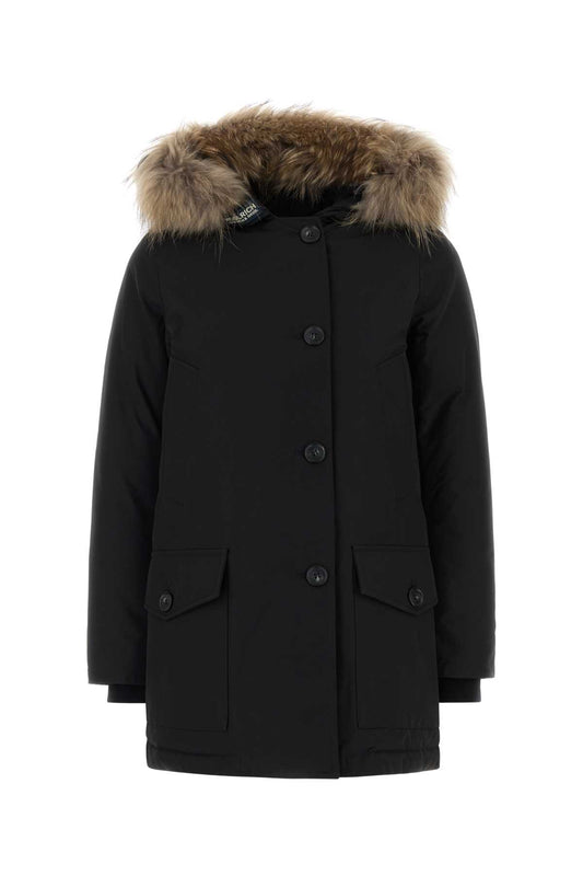 ARCTIC DETACHABLE FUR PARKA DOWN JACKETS