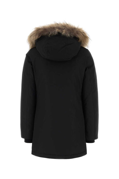 ARCTIC DETACHABLE FUR PARKA DOWN JACKETS