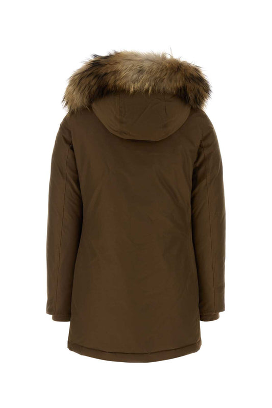 ARCTIC DETACHABLE FUR PARKA DOWN JACKETS