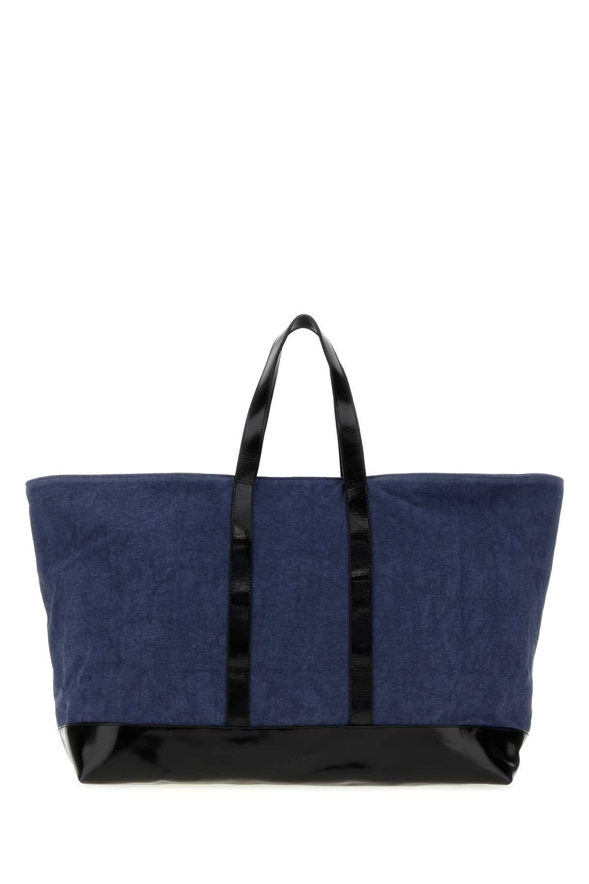 BIG TOTE BAG BLUE HANDBAGS