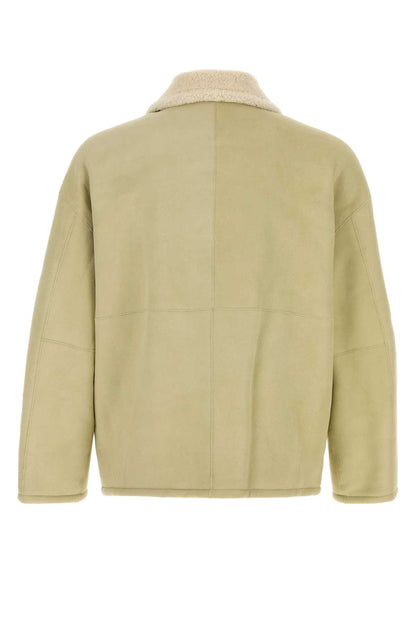MERINO MOUTON ZIP BLOUSON TOPS