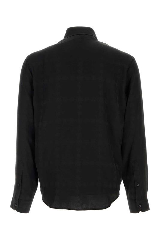 INFORMAL SHIRT MEDUSA VINTAGE SILK CREPE SATIN JAC SHIRTS
