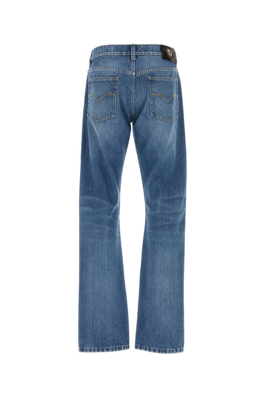 PANT DENIM STONE-WASHED NOT STRETCH FABRIC JEANS